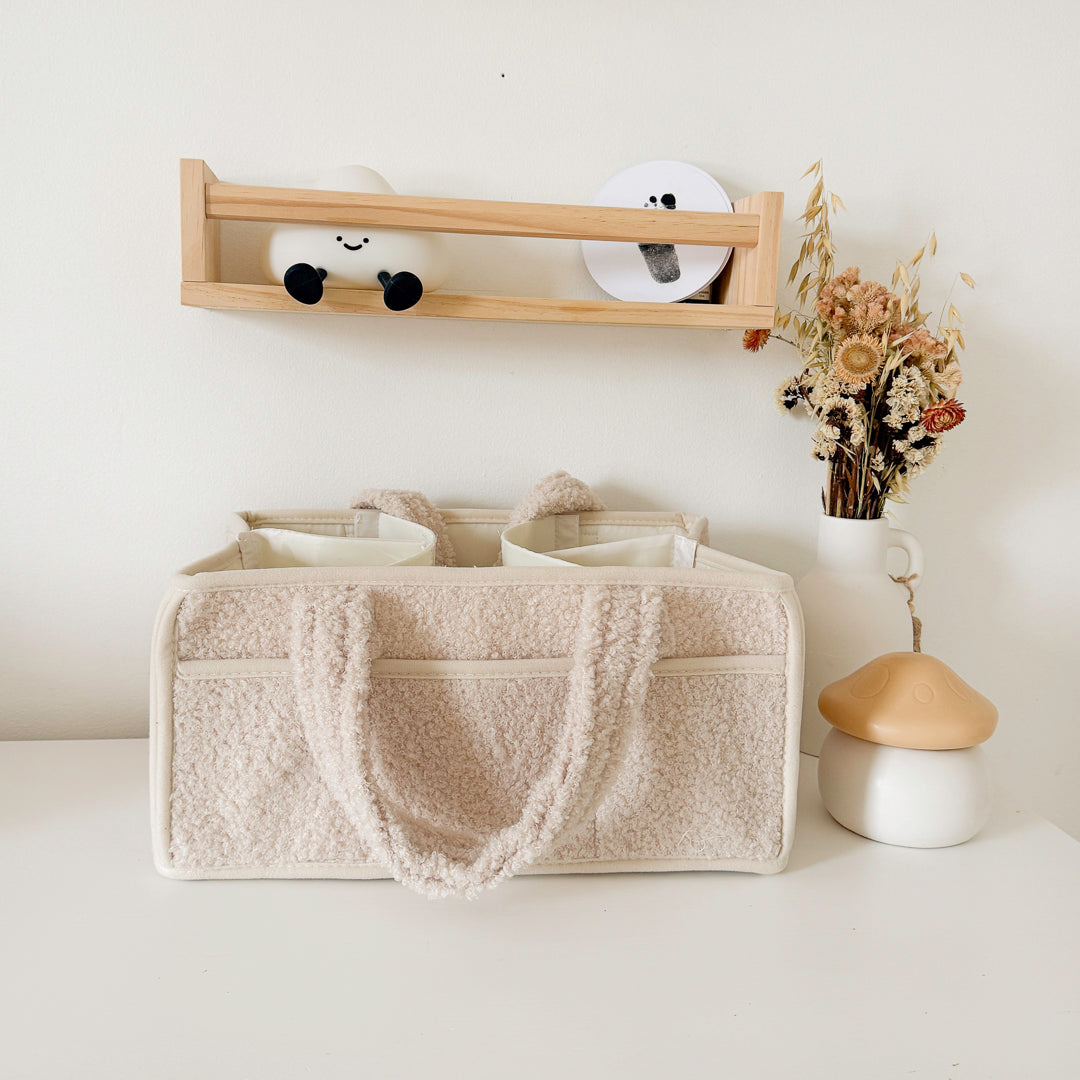 Luier Caddy Tote Tas – Pluche Baby Kinderkamer Opbergmand