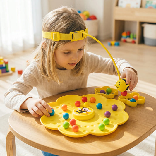 Magnetisch Bijenpollen Spel - Bijenvang Bordspel voor het Hele Gezin