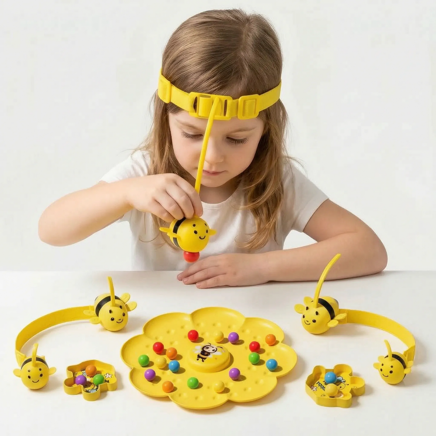 Magnetisch Bijenpollen Spel - Bijenvang Bordspel voor het Hele Gezin