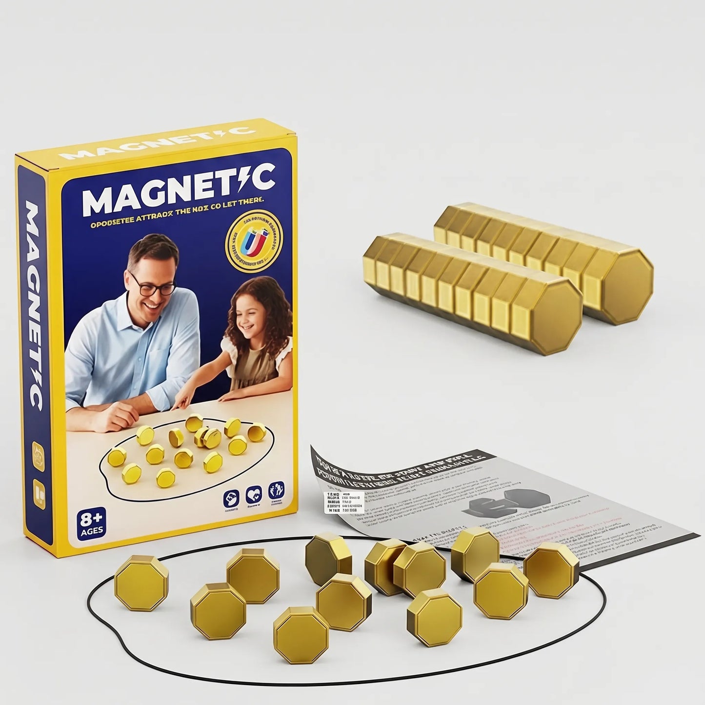 Magnetisch Bordspel - Tafelstrategie Magneetspel voor Kinderen