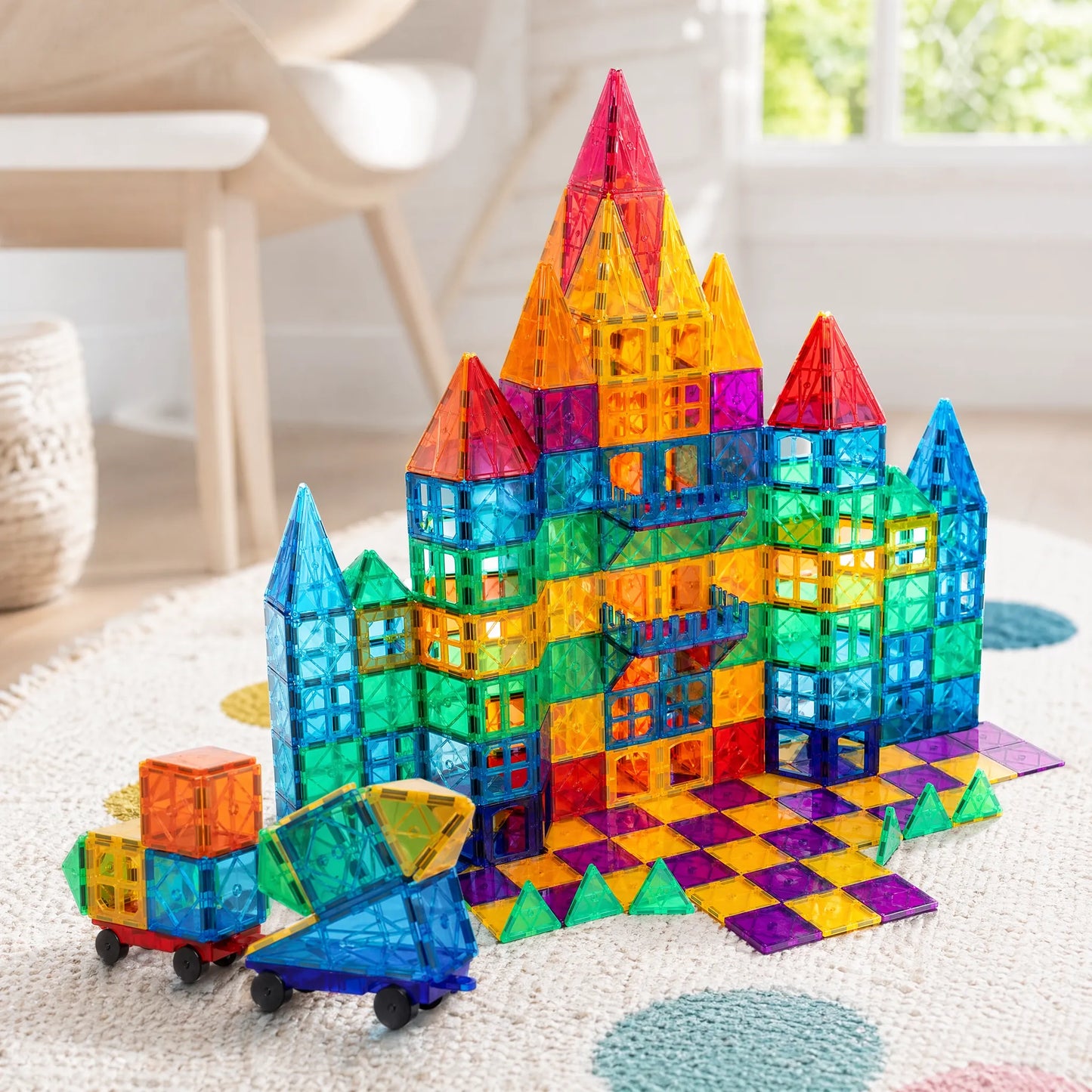 Magnetische Tegels voor Kinderen – Magnetisch Bouwblokken Speelgoed