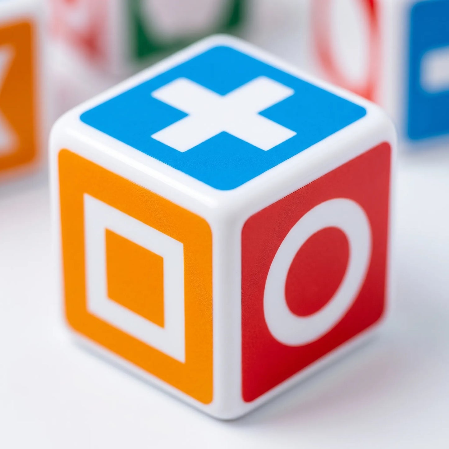 Match Puzzelspel - Kubus-Matchend Snelheidsspel voor op het Bord