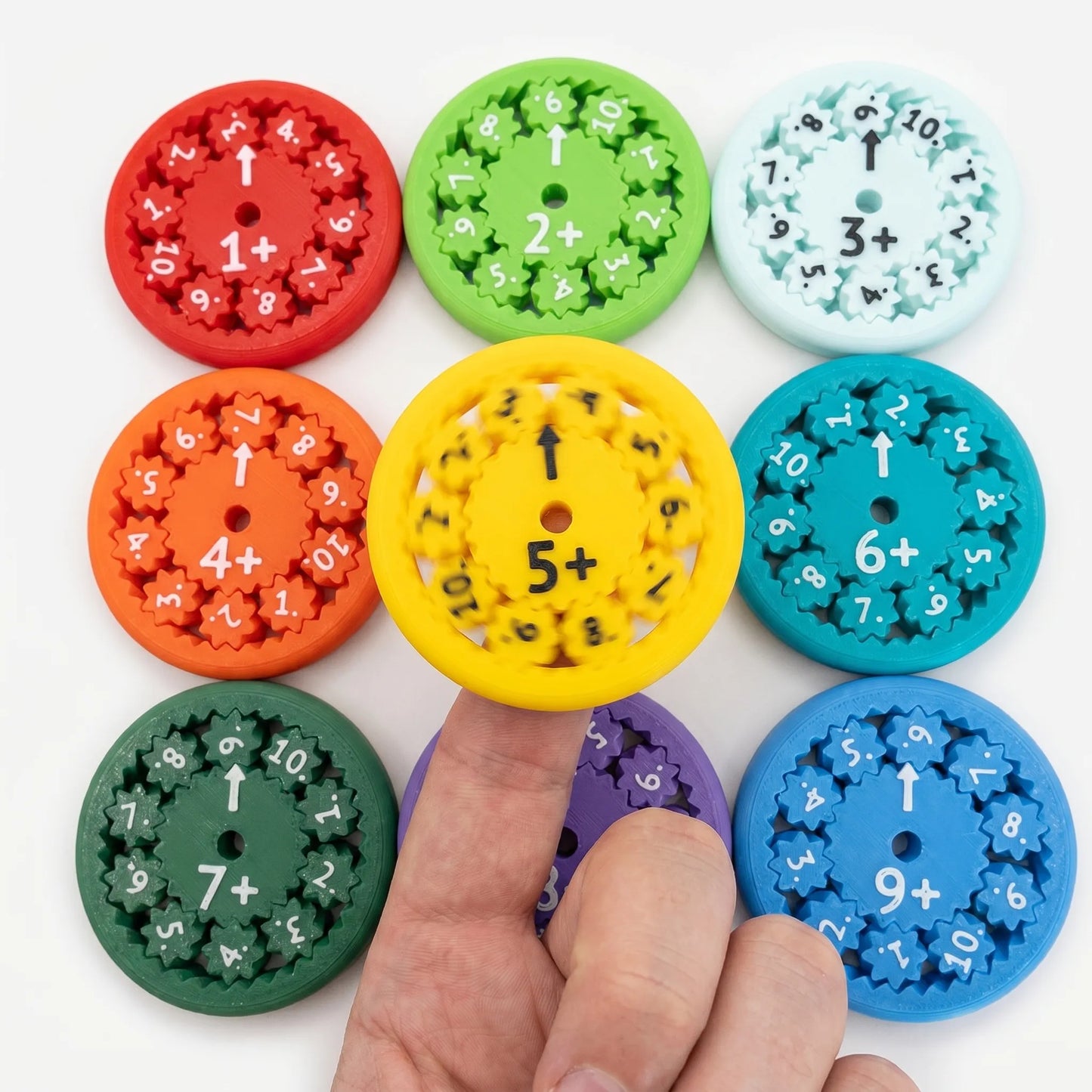 Math Fidget Spinners - Educatief Rekenspeelgoed voor Kinderen