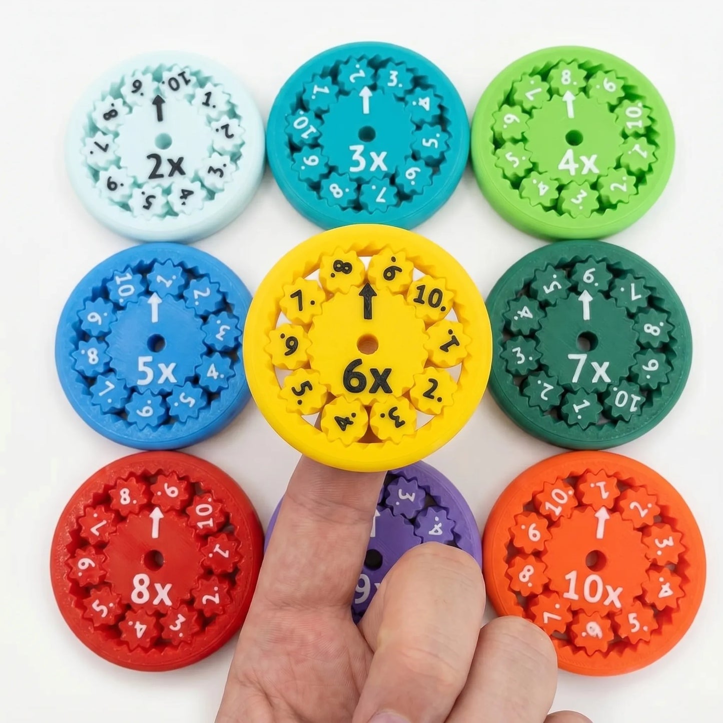 Math Fidget Spinners - Educatief Rekenspeelgoed voor Kinderen