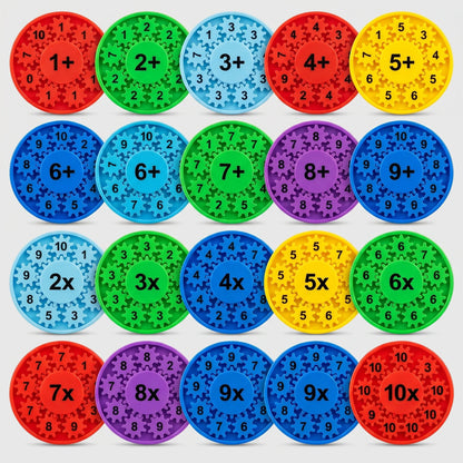 Math Fidget Spinners - Educatief Rekenspeelgoed voor Kinderen