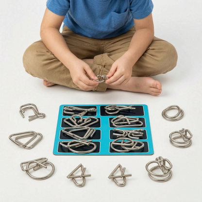 Metalen Breinbreker Puzzels - Draadpuzzel voor Kinderen