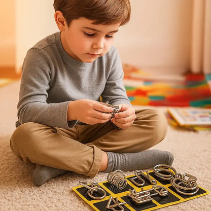Metalen Breinbreker Puzzels - Draadpuzzel voor Kinderen
