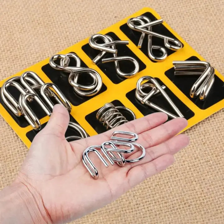 Metalen Breinbreker Puzzels - Draadpuzzel voor Kinderen