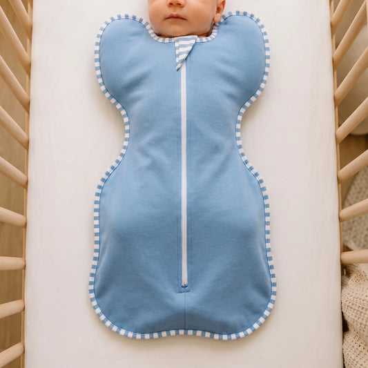 Inbakerslaapzak Baby | Slaapzak met Armen Omhoog en Tweewegsrits | 0 tot 6 Maanden