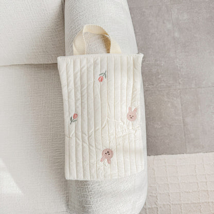 Mini   Baby Bag - Small Quilted Bag with Zipper