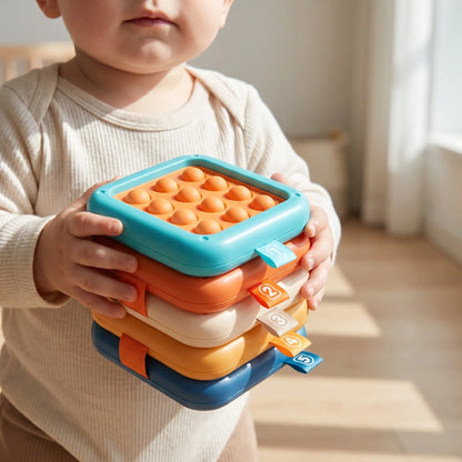 Montessori Activiteitskubus - Busy Cube Speelgoed voor Peuters