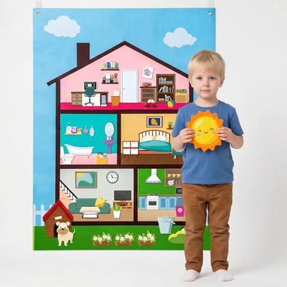 Montessori Viltspeelgoed – Creatieve Boerderij Set