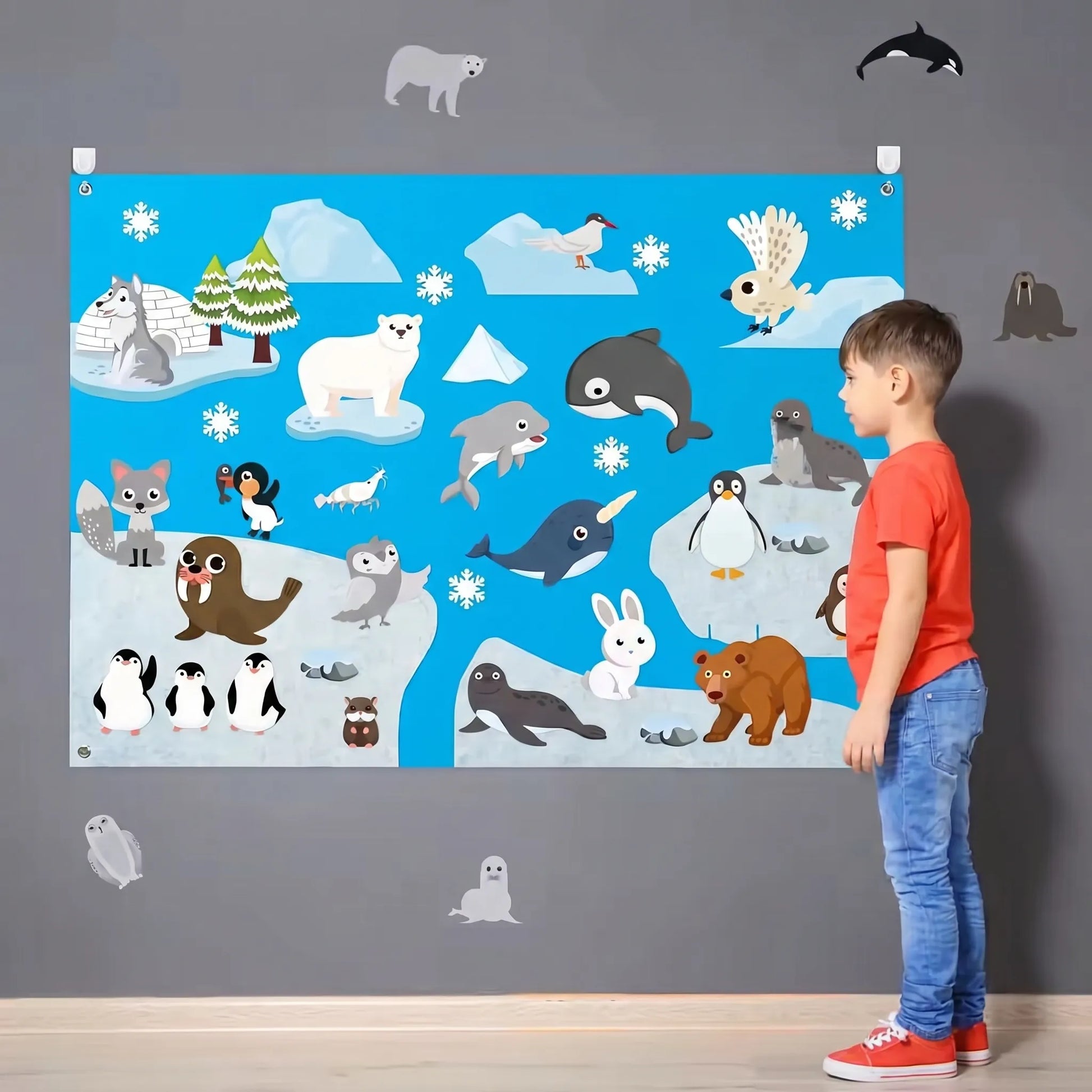 Montessori Viltspeelgoed – Creatieve Boerderij Set