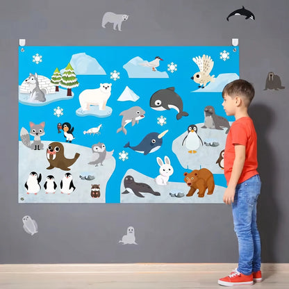 Montessori Viltspeelgoed – Creatieve Boerderij Set