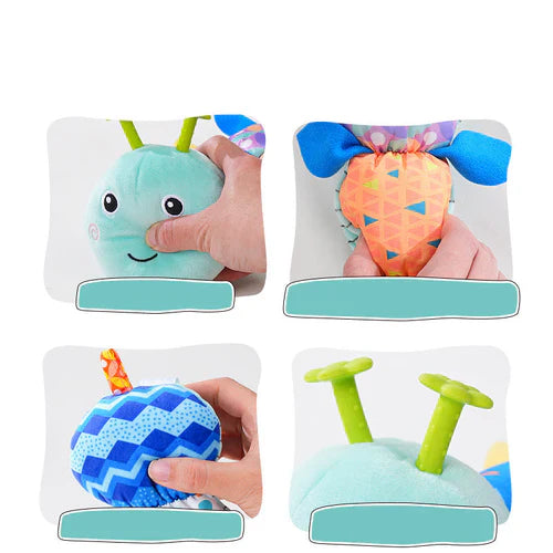 Pluche Worm – Muzikaal Knuffeldier Speelgoed