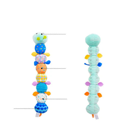 Pluche Worm – Muzikaal Knuffeldier Speelgoed