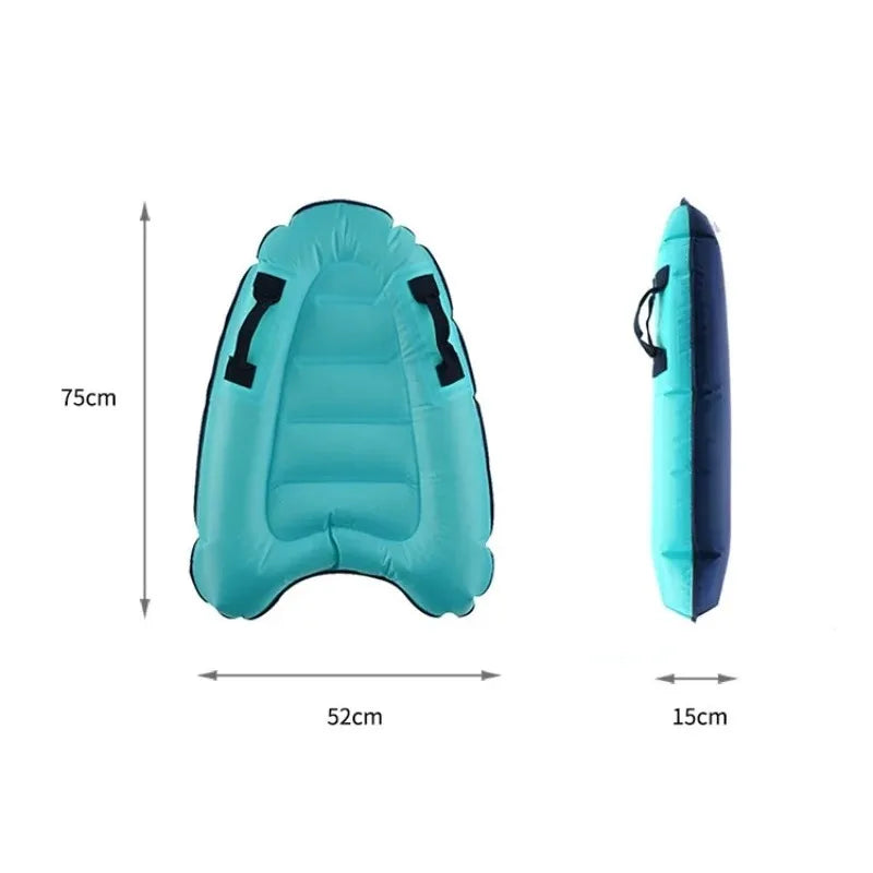 Opblaasbaar Bodyboard Voor Kinderen – Surf-Drijfbord Voor Strand En Zwembad