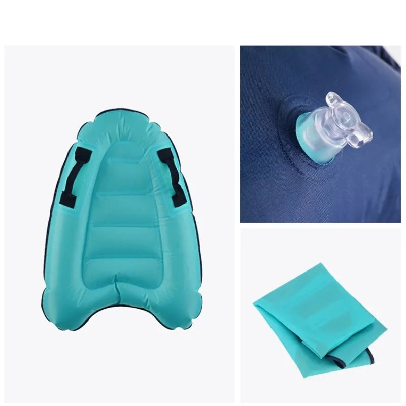 Opblaasbaar Bodyboard Voor Kinderen – Surf-Drijfbord Voor Strand En Zwembad