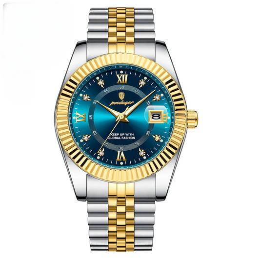 POEDAGAR Orologio Uomo Sport Luxury – Quarzo, Luminosa, Impermeabile