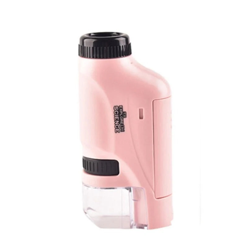 Handzame Mini Microscoop – Draagbaar Ontdekkersmicroscoop Speelgoed voor Kinderen
