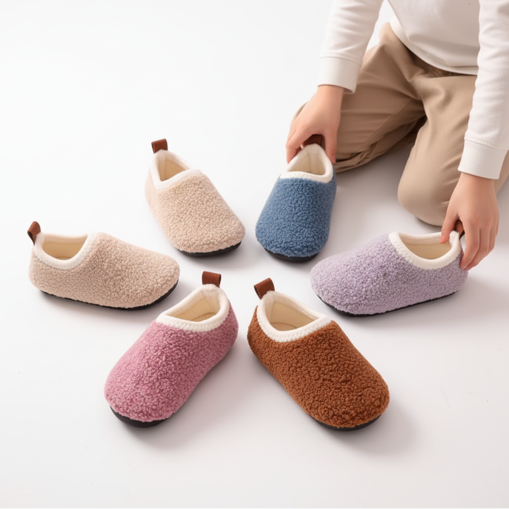 PluisVoetjes - Zachte Kindersloffen