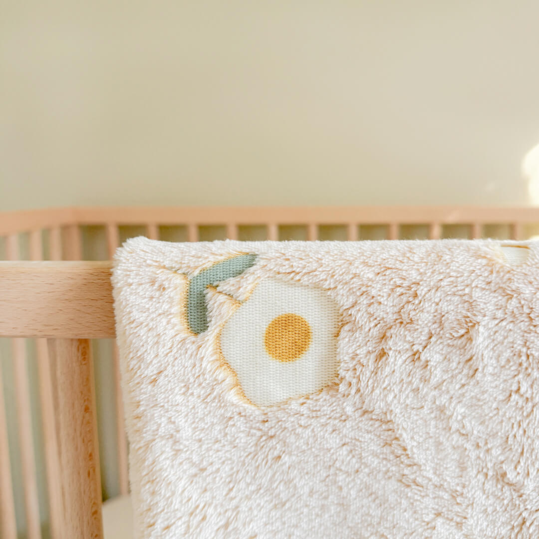 Plush Baby   Blanket - Soft Floral Print Newborn Blanket