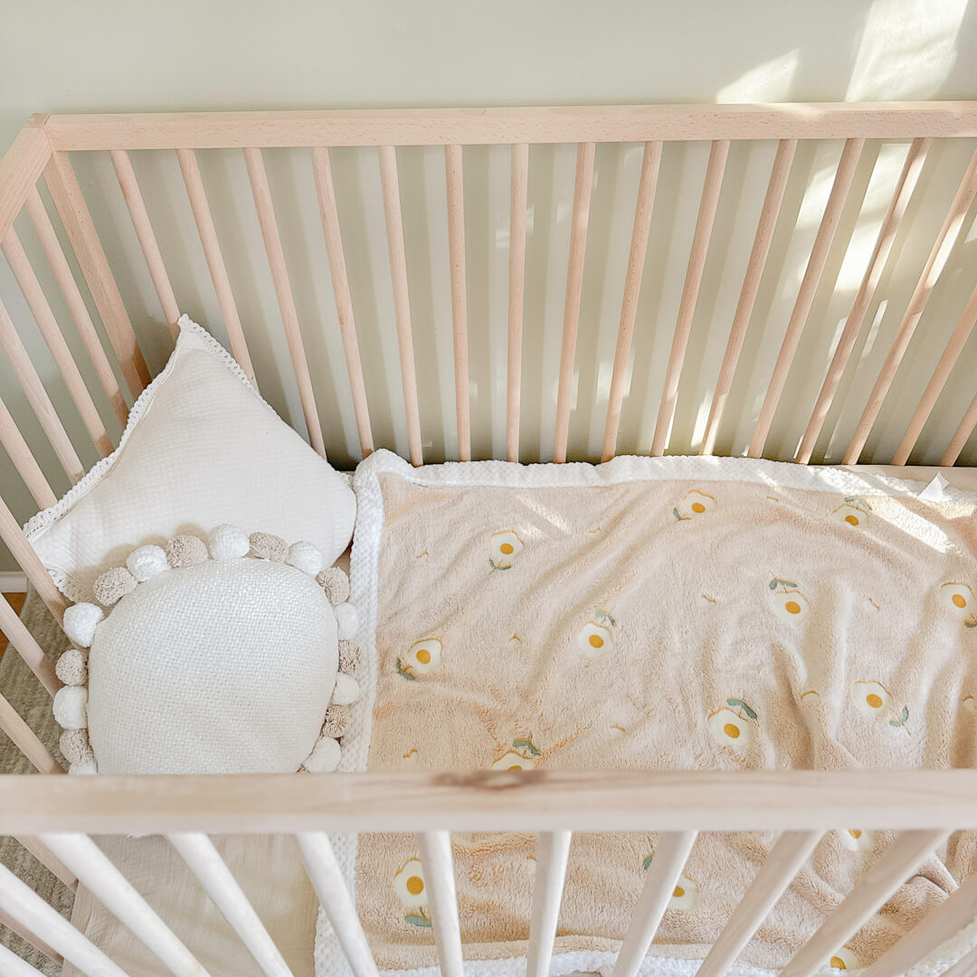 Plush Baby   Blanket - Soft Floral Print Newborn Blanket