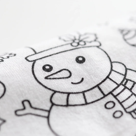 Pyjamaset Kinderen om te Kleuren | Tweedelige Pyjama met Acht Ontwerpen | Maat 90 tot 128
