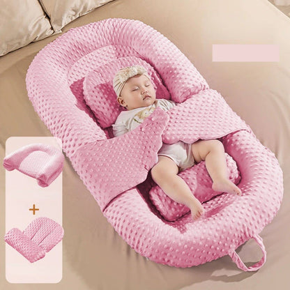 Opvouwbare Babylounger - Draagbaar Babyslaapkussen