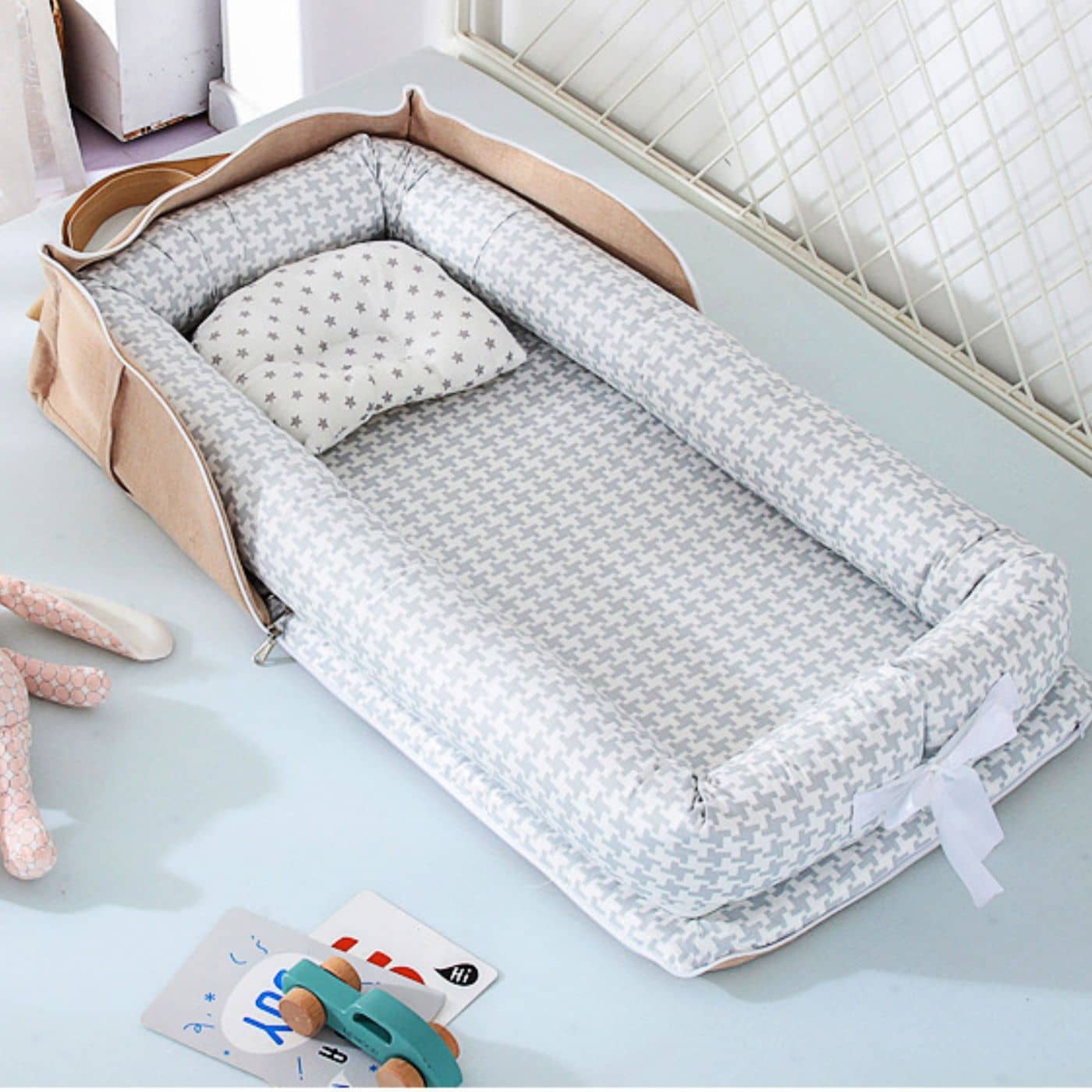Baby Lignest – Draagbaar Slaapkussen Voor Baby’s