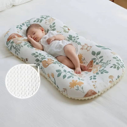 Baby Ligkussen – Draagbaar Slaapkussen Nest Voor Baby’s