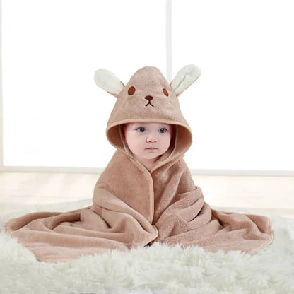 Kinderbadhanddoek – Badhanddoek Met Dierenkap Voor Kinderen