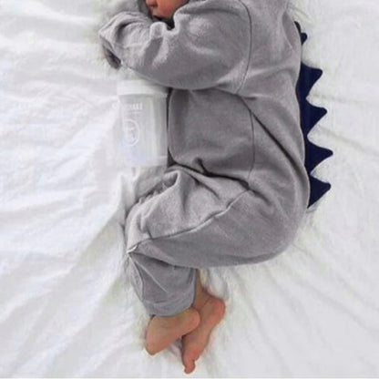 Baby Dinosaurus Romper – Schattige Hoodie Onesie Voor Peuters