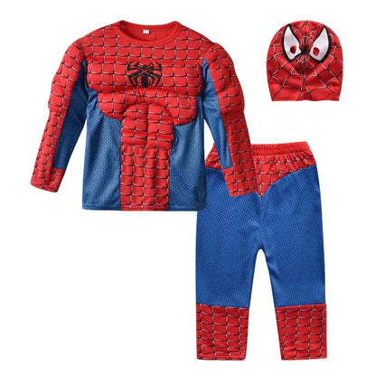 Spider-Man Kostuum – Spider-Man Spierenpak Voor Kinderen