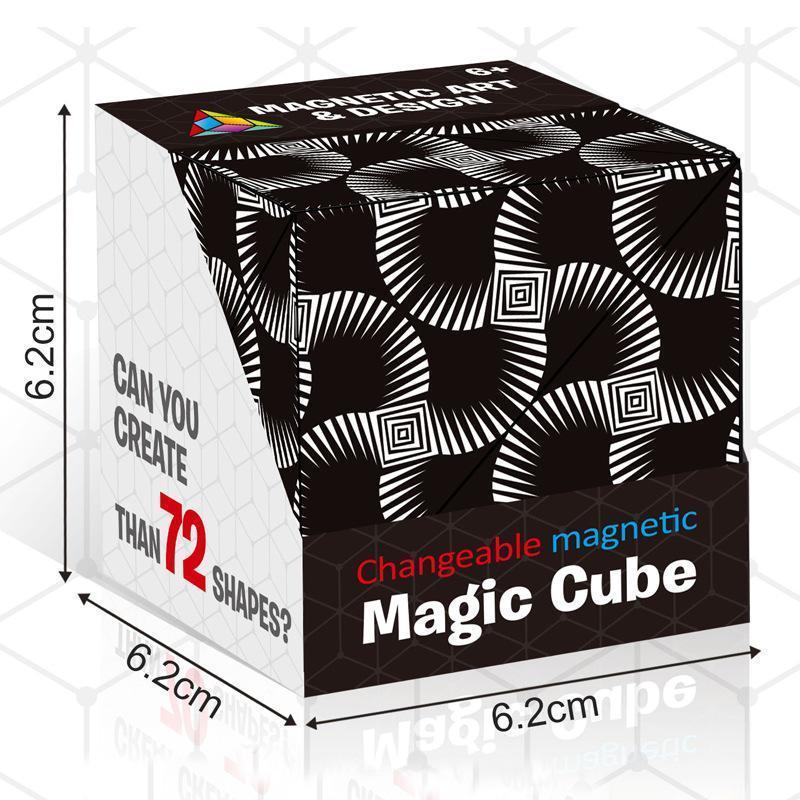 Shashibo Vormveranderende Puzzel – Veranderbare Magnetische Magische Kubus