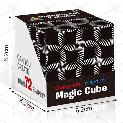 Shashibo Vormveranderende Puzzel – Veranderbare Magnetische Magische Kubus