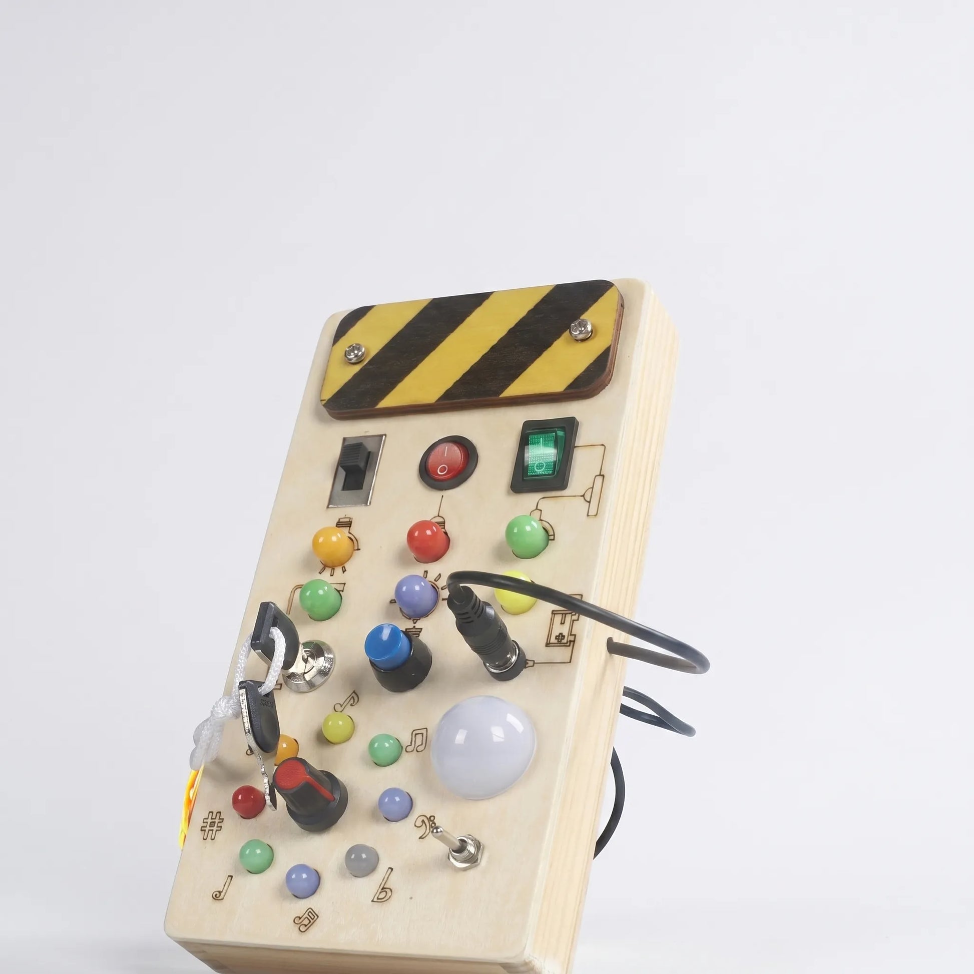 Sensorisch Activiteitenbord - Houten Montessori Activiteitenbord Voor Kinderen