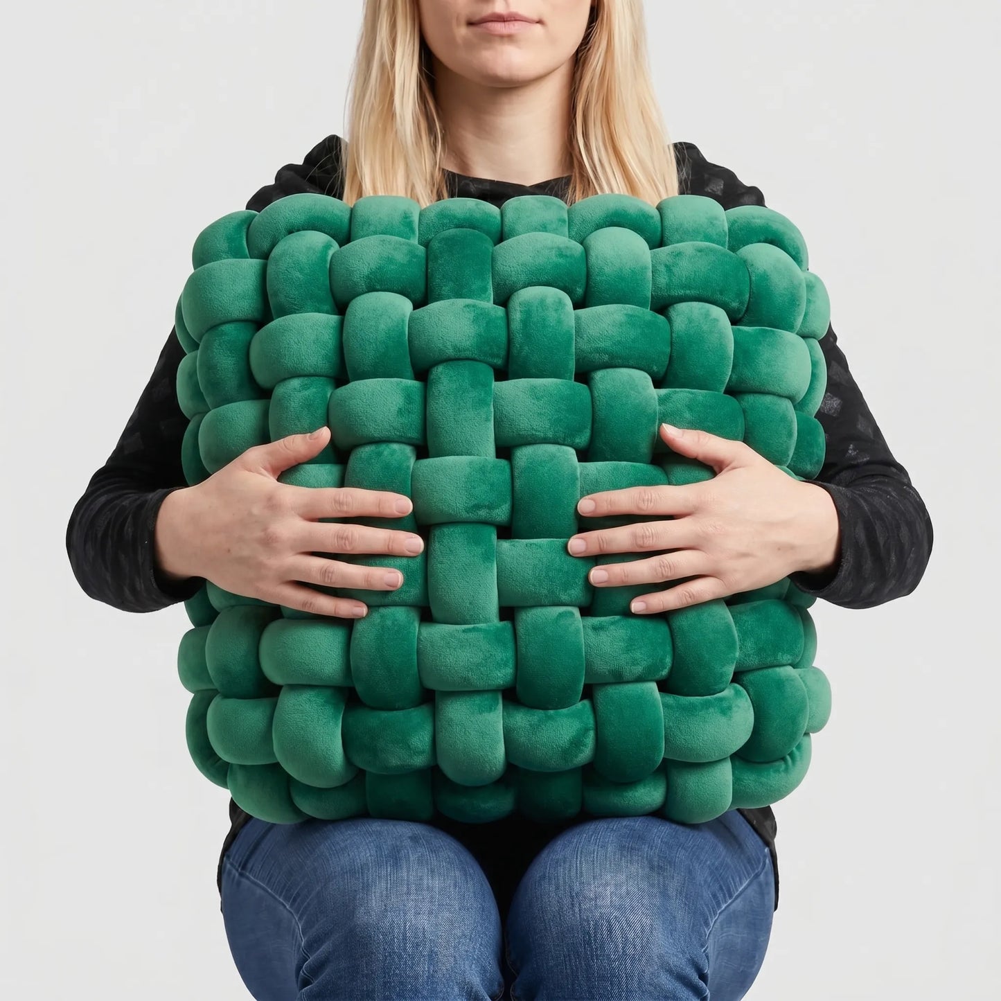 Sensorisch Kussen - Anti-Stress Vierkante Knooppillow