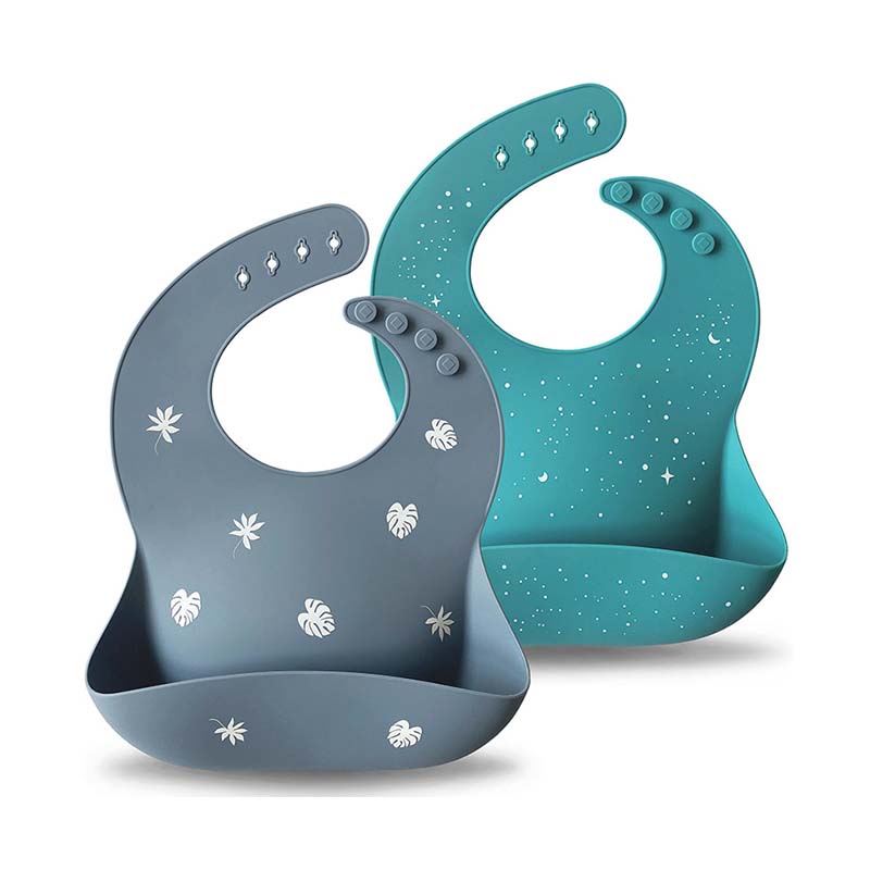 Siliconen Baby Slabbetjes - 2-pack-MiniBea