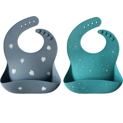 Siliconen Baby Slabbetjes - 2-pack-MiniBea