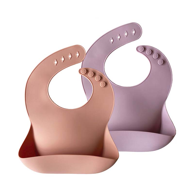 Siliconen Baby Slabbetjes - 2-pack-MiniBea