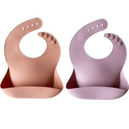 Siliconen Baby Slabbetjes - 2-pack-MiniBea