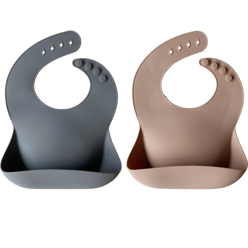 Siliconen Baby Slabbetjes - 2-pack-MiniBea