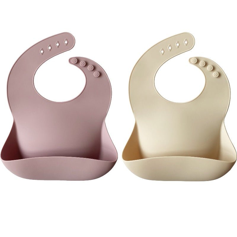 Siliconen Baby Slabbetjes - 2-pack-MiniBea