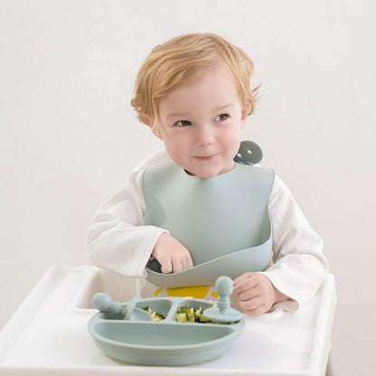 Siliconen Baby Slabbetjes - 2-pack-MiniBea