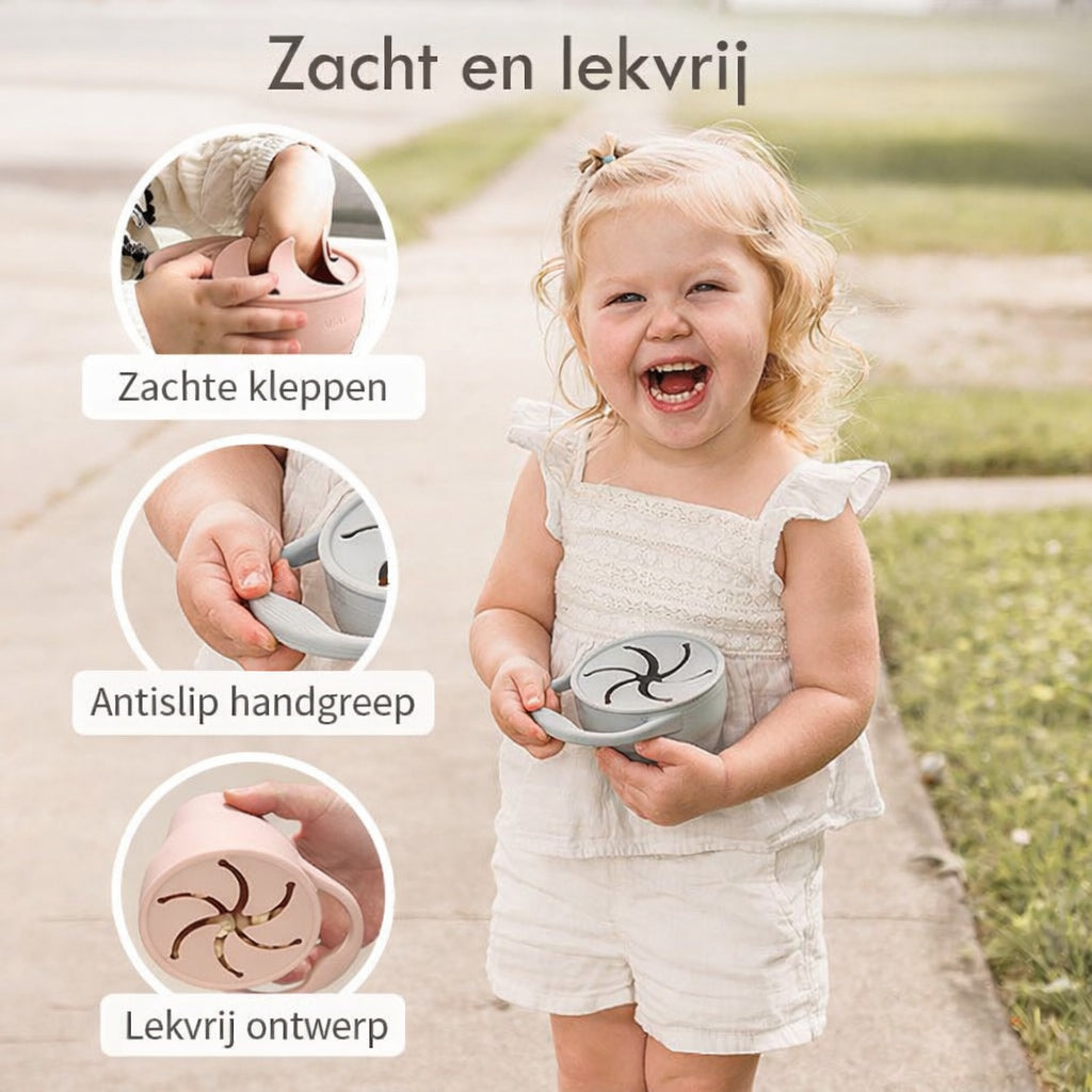 Siliconen snackbeker-MiniBea
