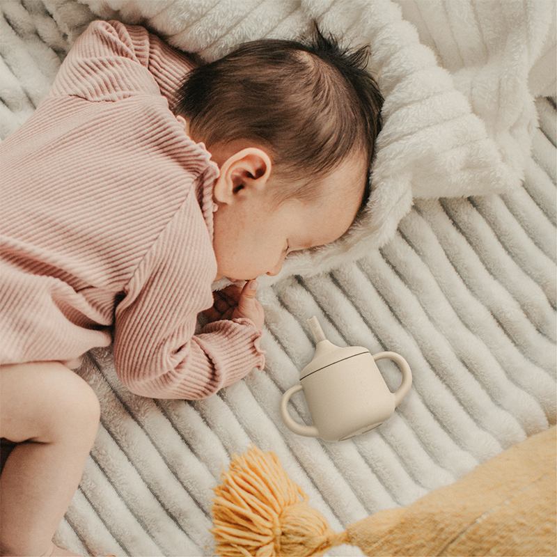 Snabelbeker – eerste fase | anti-lek drinkbeker voor baby’s en peuters | BPA-vrij en ergonomisch-MiniBea