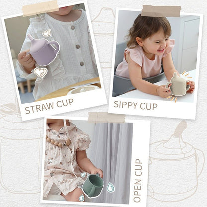 Snabelbeker – eerste fase | anti-lek drinkbeker voor baby’s en peuters | BPA-vrij en ergonomisch-MiniBea