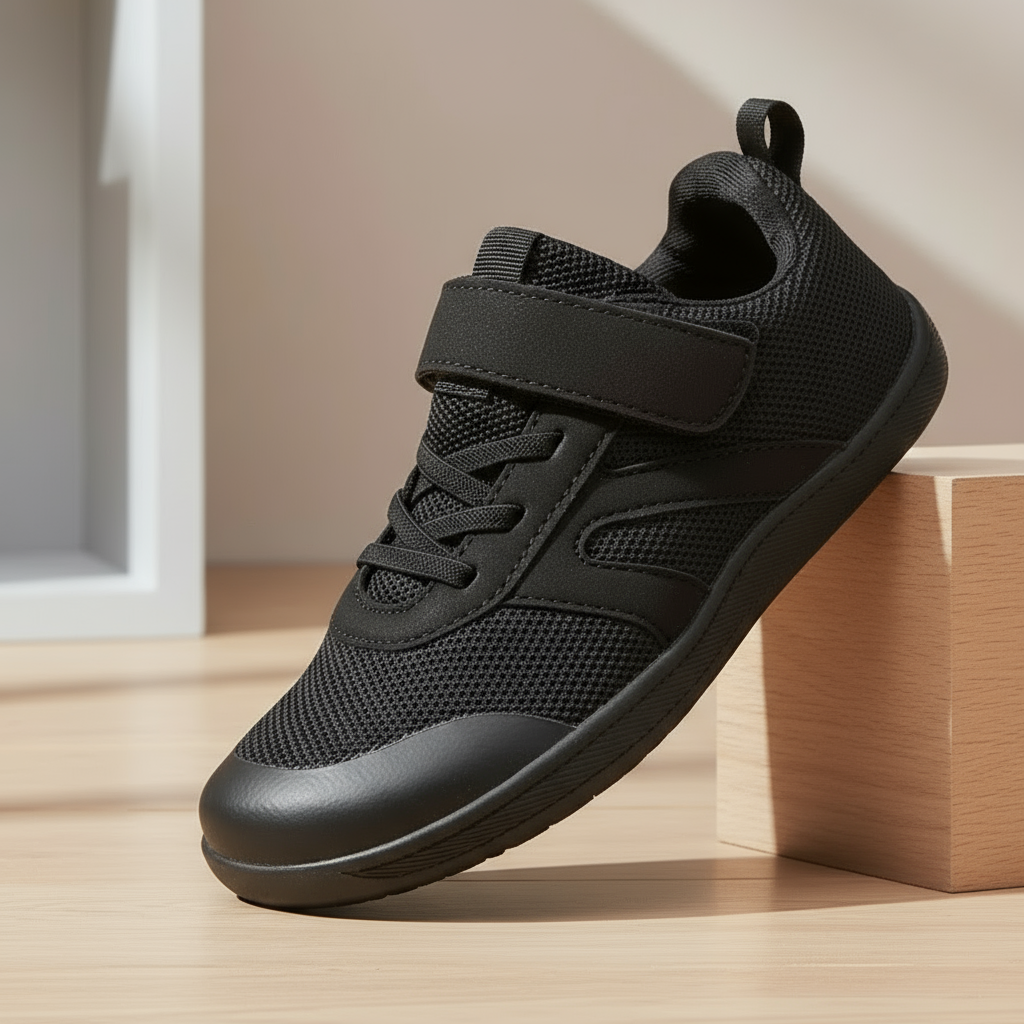 Sneakers Voor Kinderen – Mesh Barefoot Schoenen Met Klittenbandsluiting