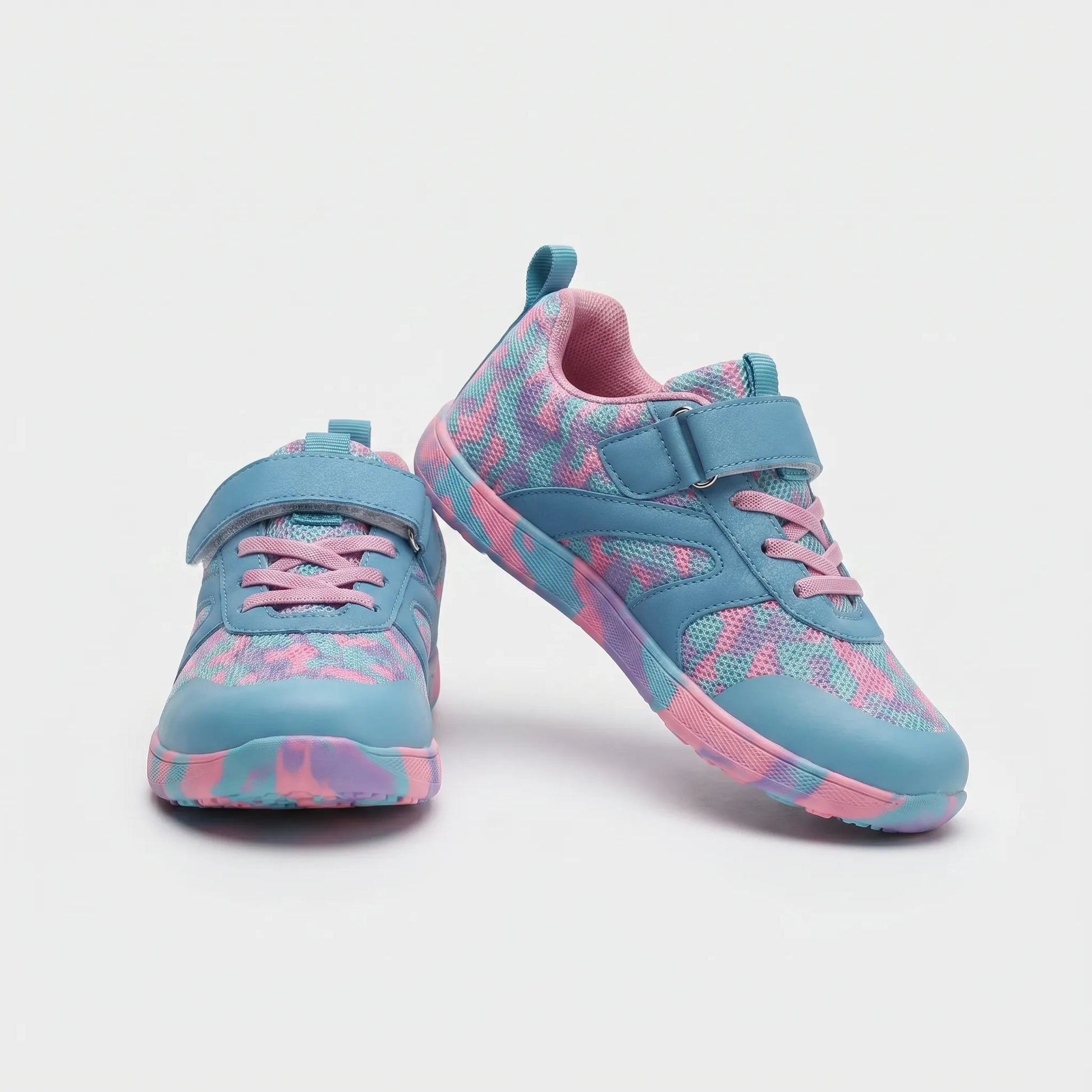 Sneakers Voor Kinderen – Mesh Barefoot Schoenen Met Klittenbandsluiting